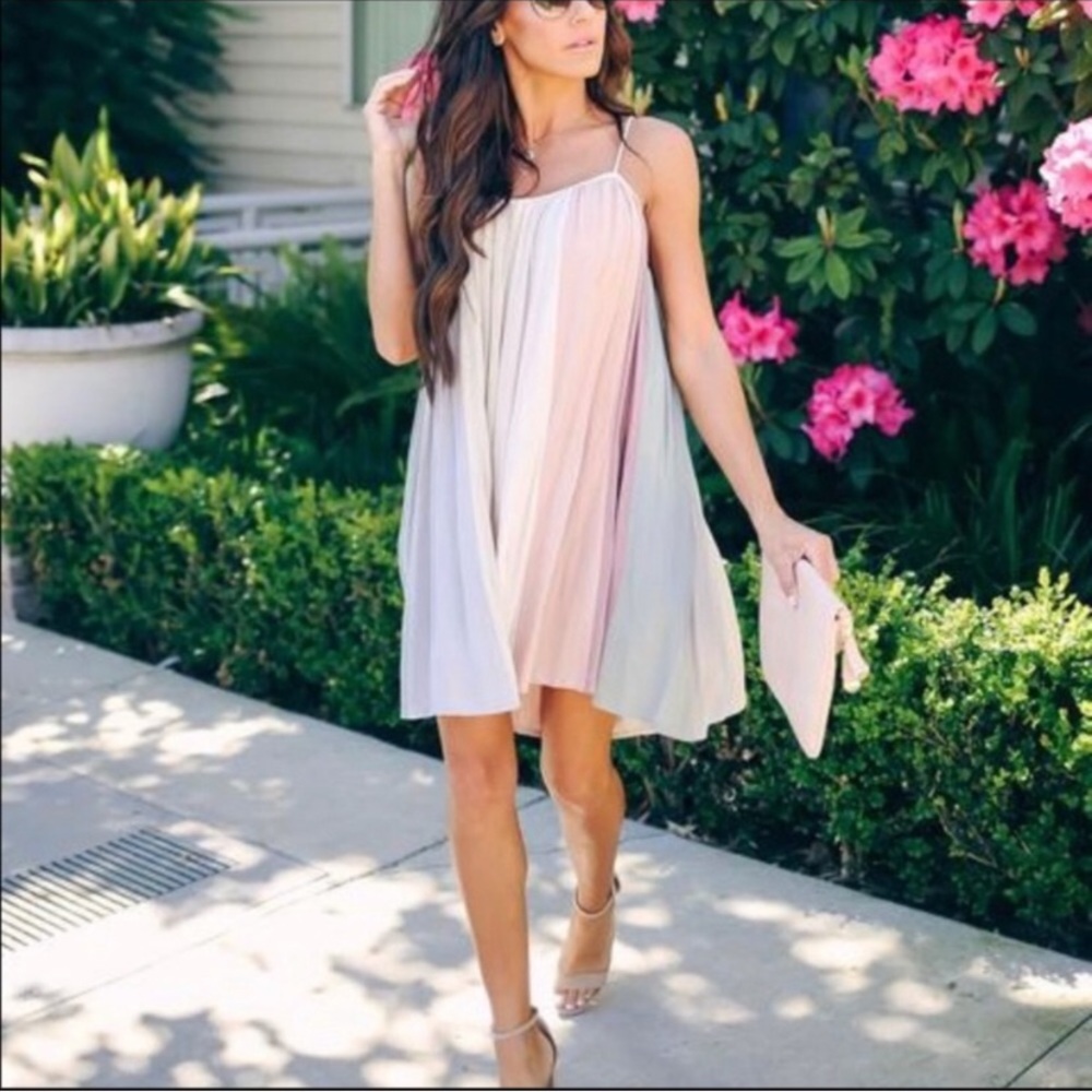 Vici color block dress